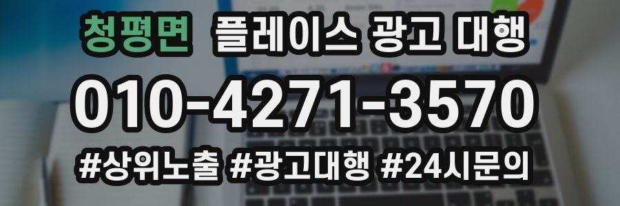 청평면 플레이스 광고 대행