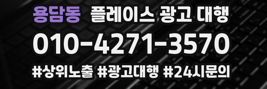 용담동 플레이스 광고 대행