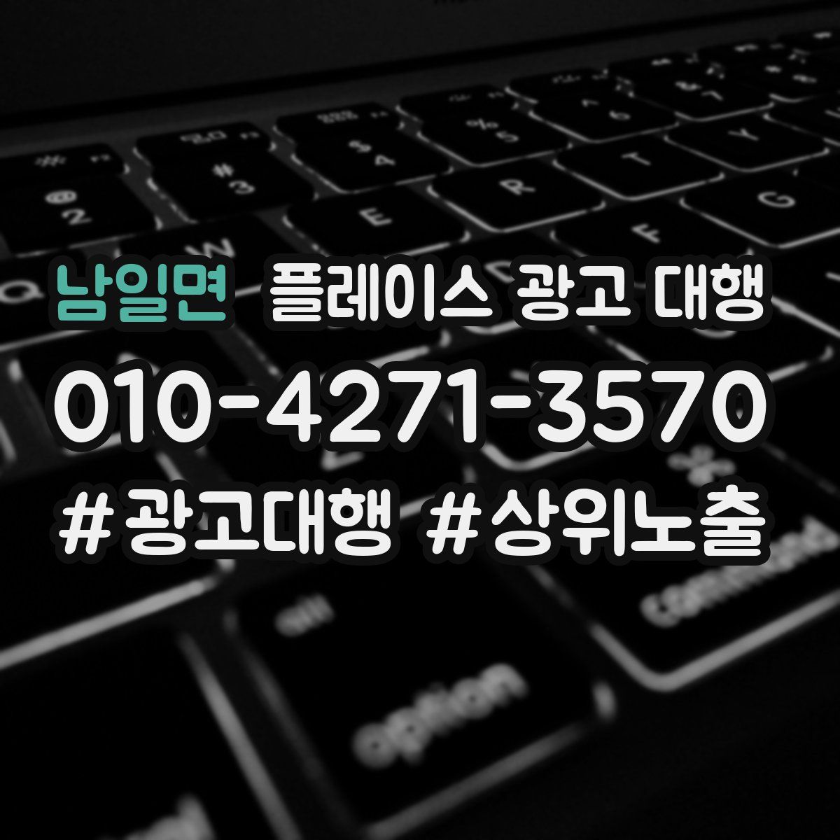 남일면 플레이스 광고 대행