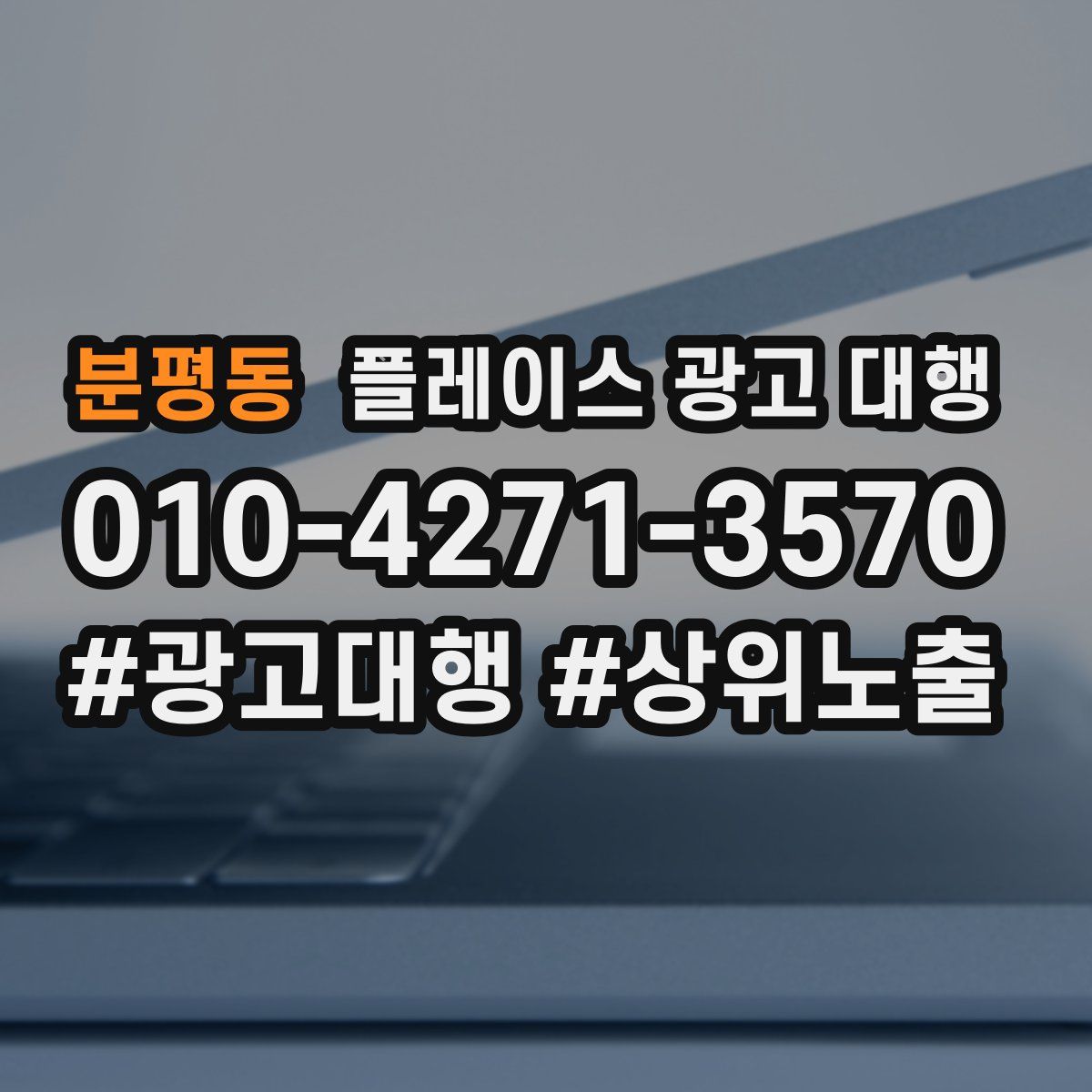분평동 플레이스 광고 대행