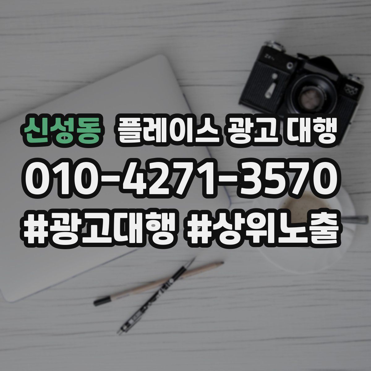 신성동 플레이스 광고 대행
