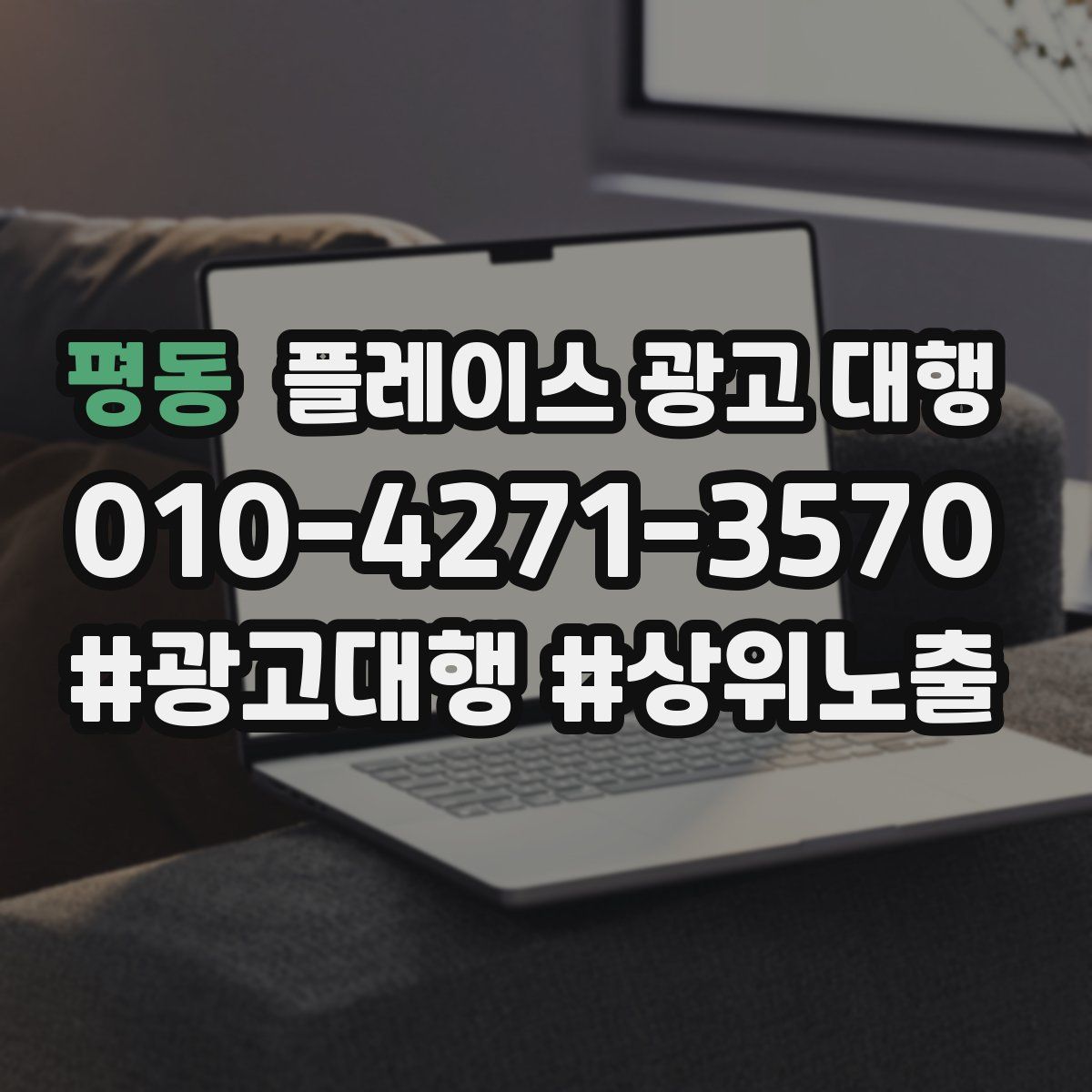 평동 플레이스 광고 대행