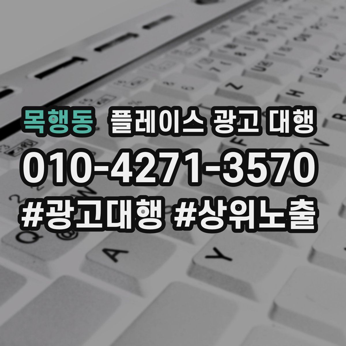 목행동 플레이스 광고 대행