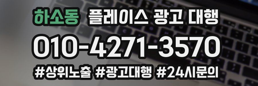 하소동 플레이스 광고 대행