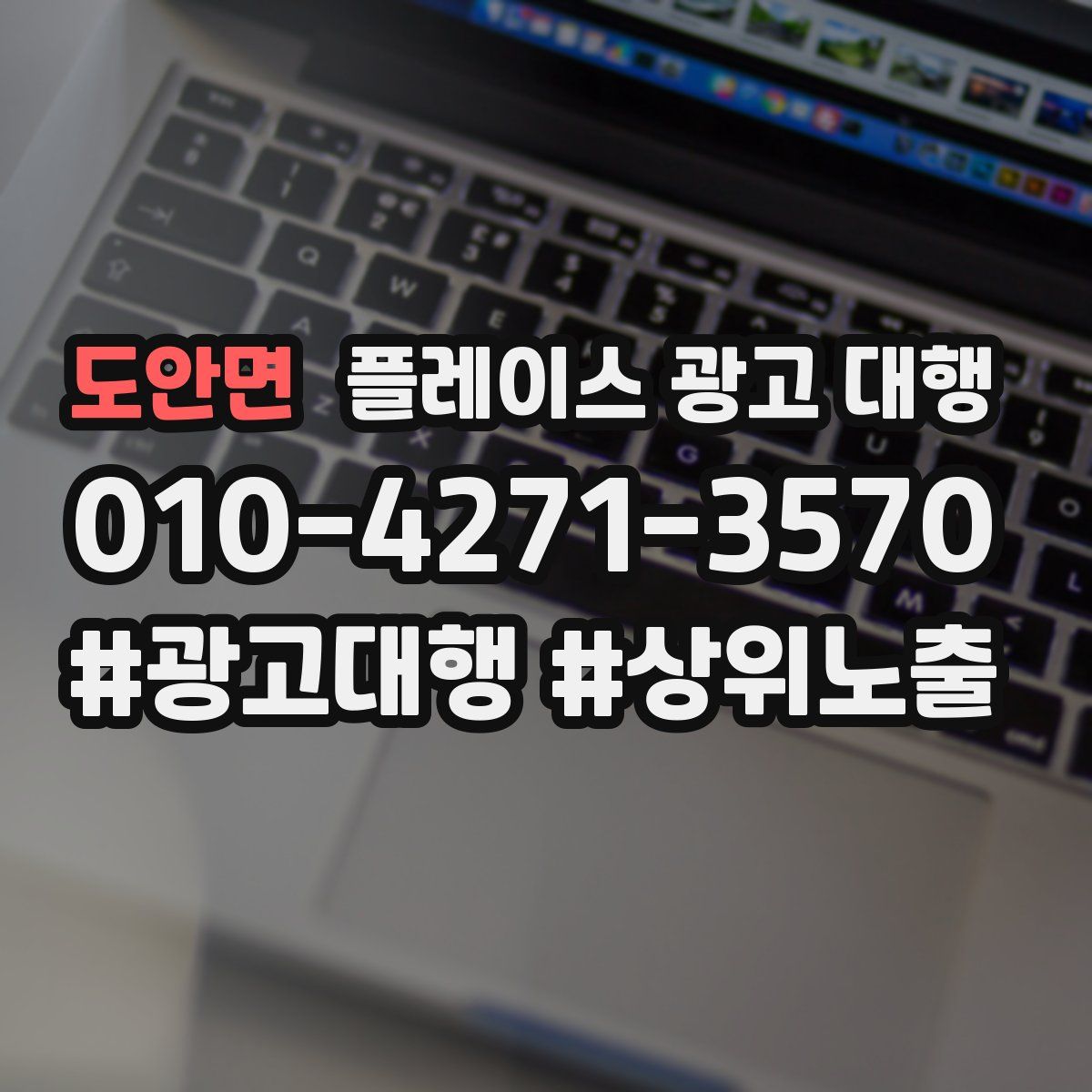 도안면 플레이스 광고 대행