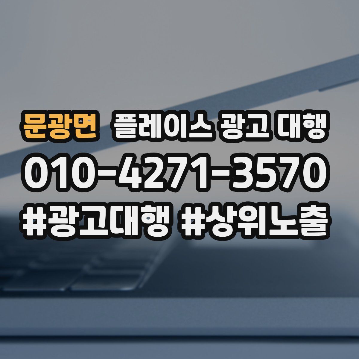 문광면 플레이스 광고 대행