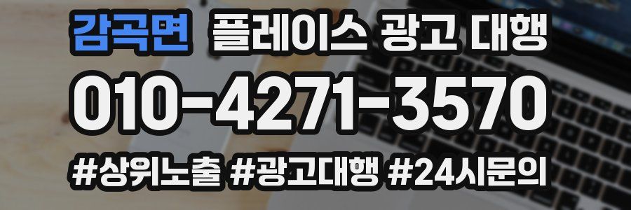 감곡면 플레이스 광고 대행