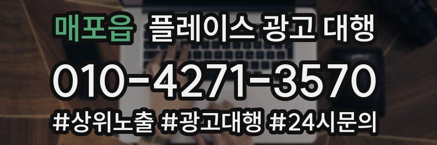매포읍 플레이스 광고 대행
