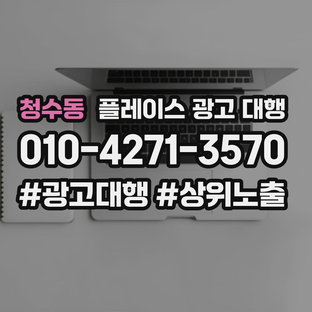 청수동 플레이스 광고 대행