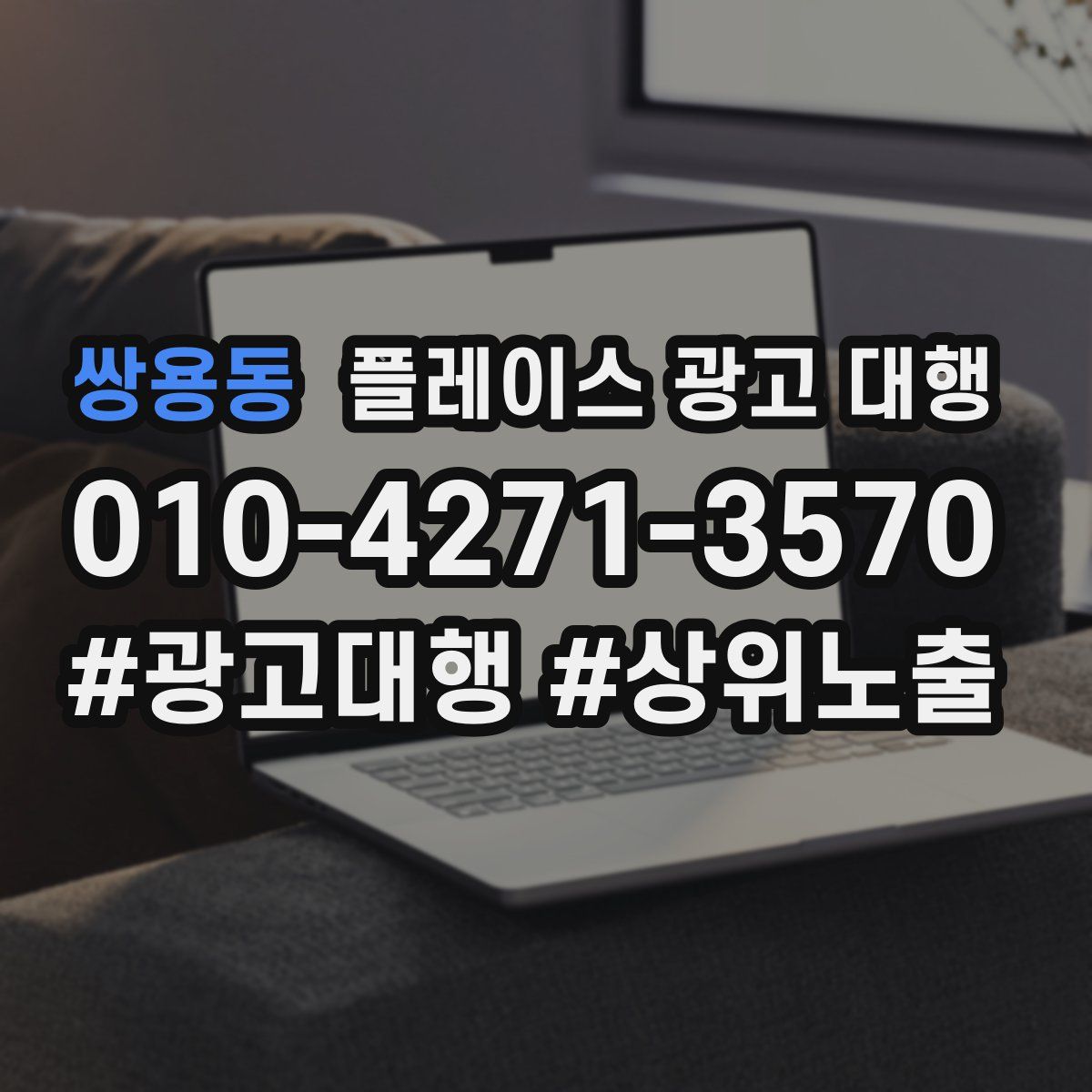 쌍용동 플레이스 광고 대행