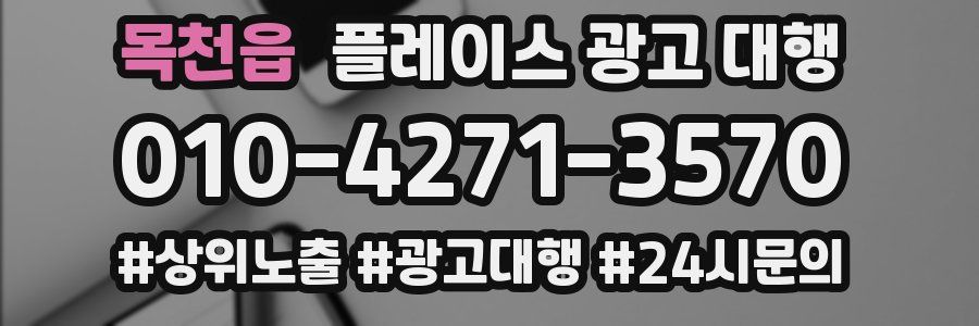 목천읍 플레이스 광고 대행