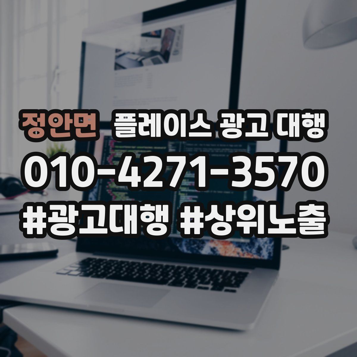 정안면 플레이스 광고 대행