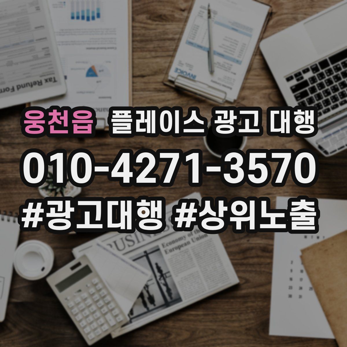 웅천읍 플레이스 광고 대행