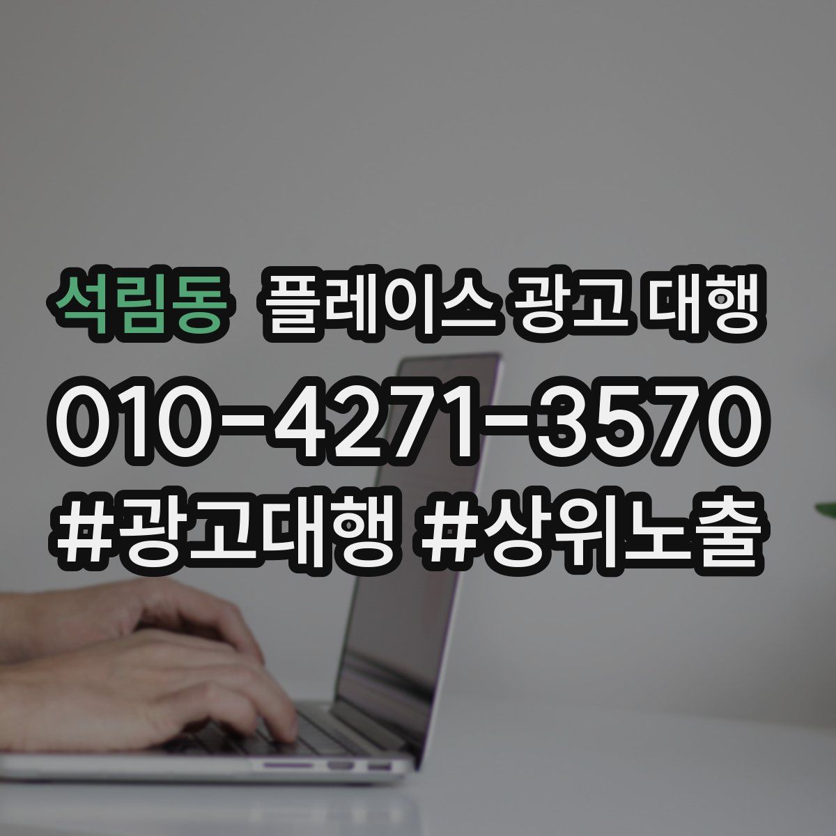 석림동 플레이스 광고 대행