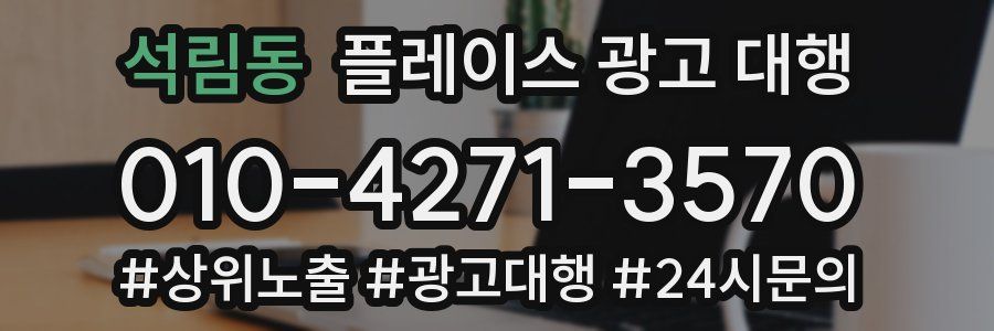 석림동 플레이스 광고 대행