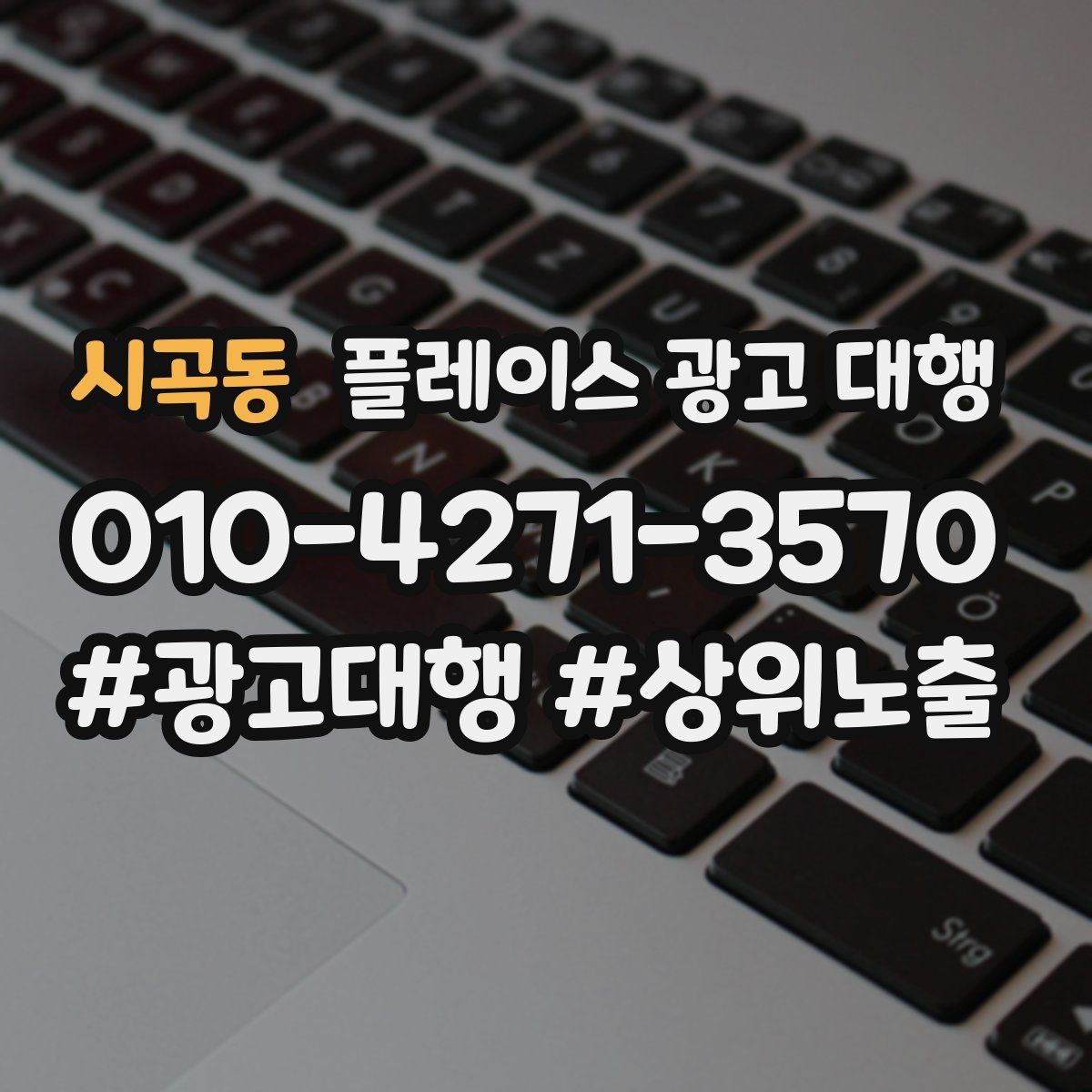 시곡동 플레이스 광고 대행