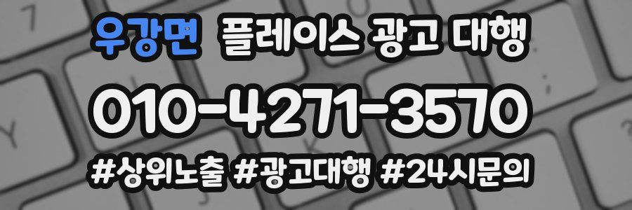 우강면 플레이스 광고 대행