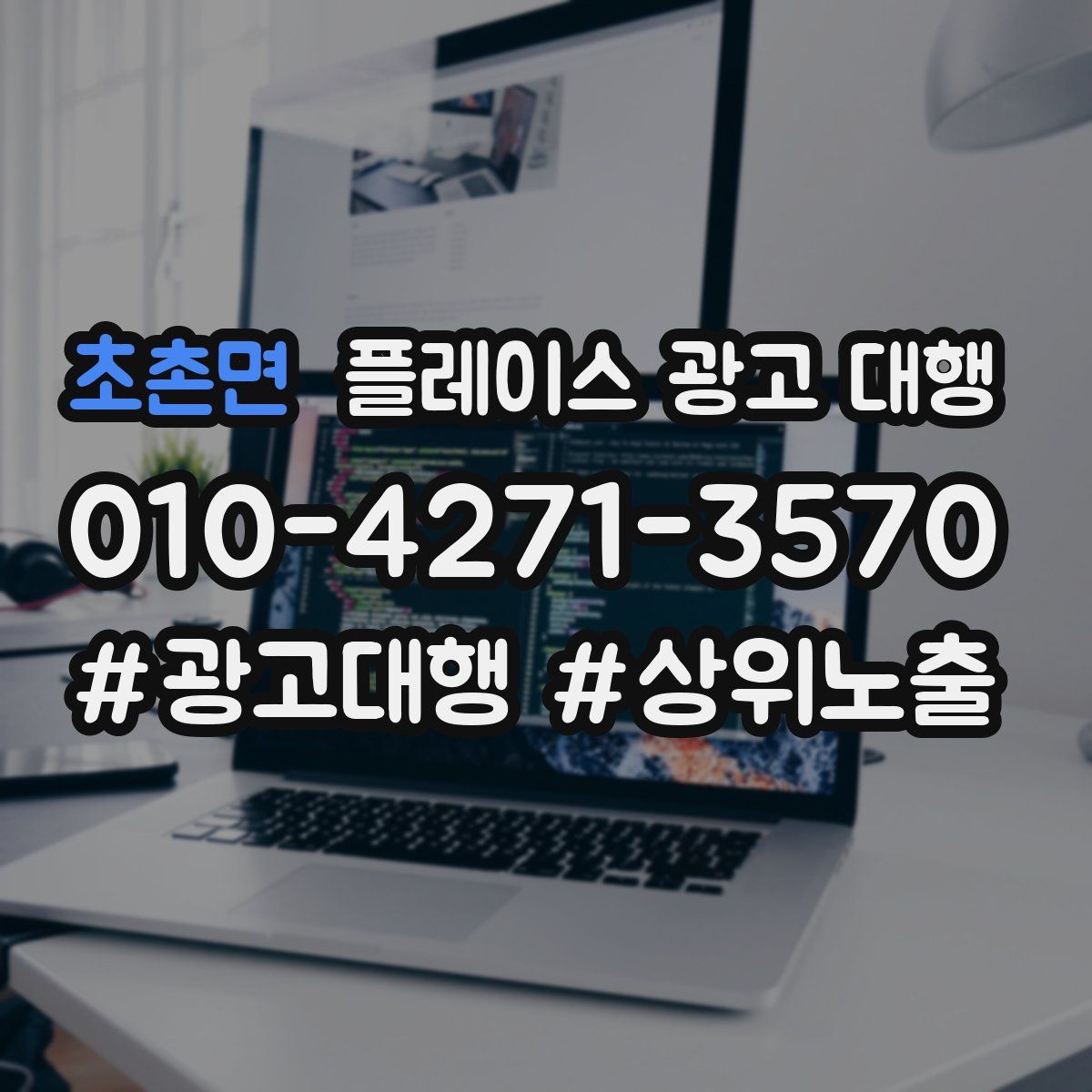 초촌면 플레이스 광고 대행