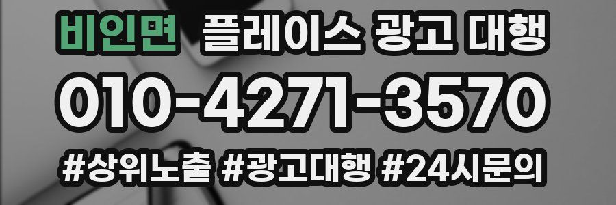 비인면 플레이스 광고 대행