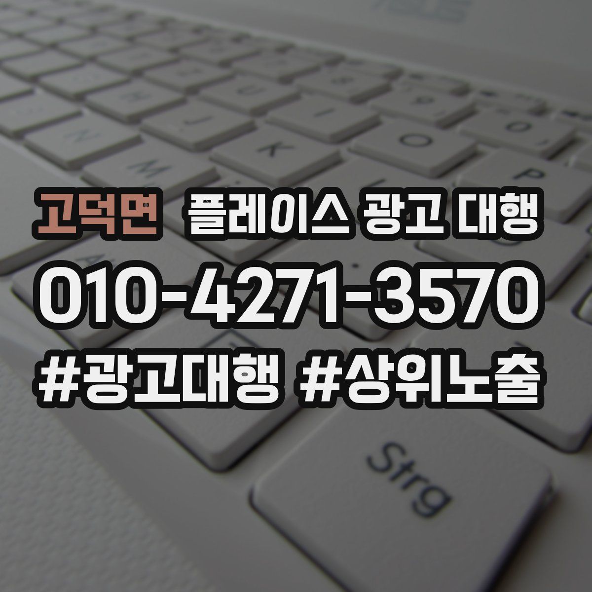 고덕면 플레이스 광고 대행