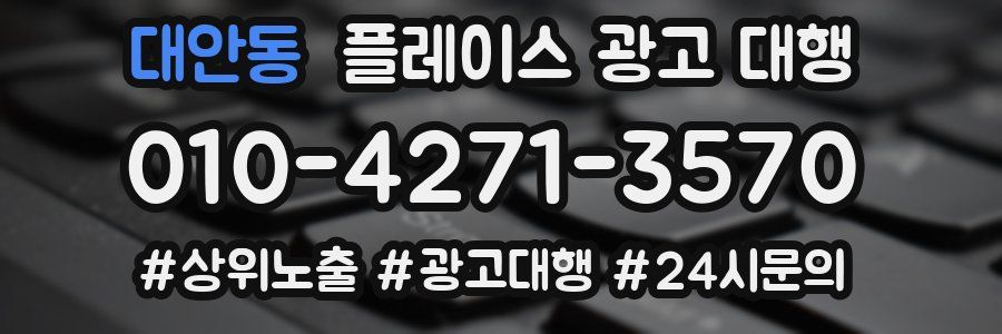 대안동 플레이스 광고 대행
