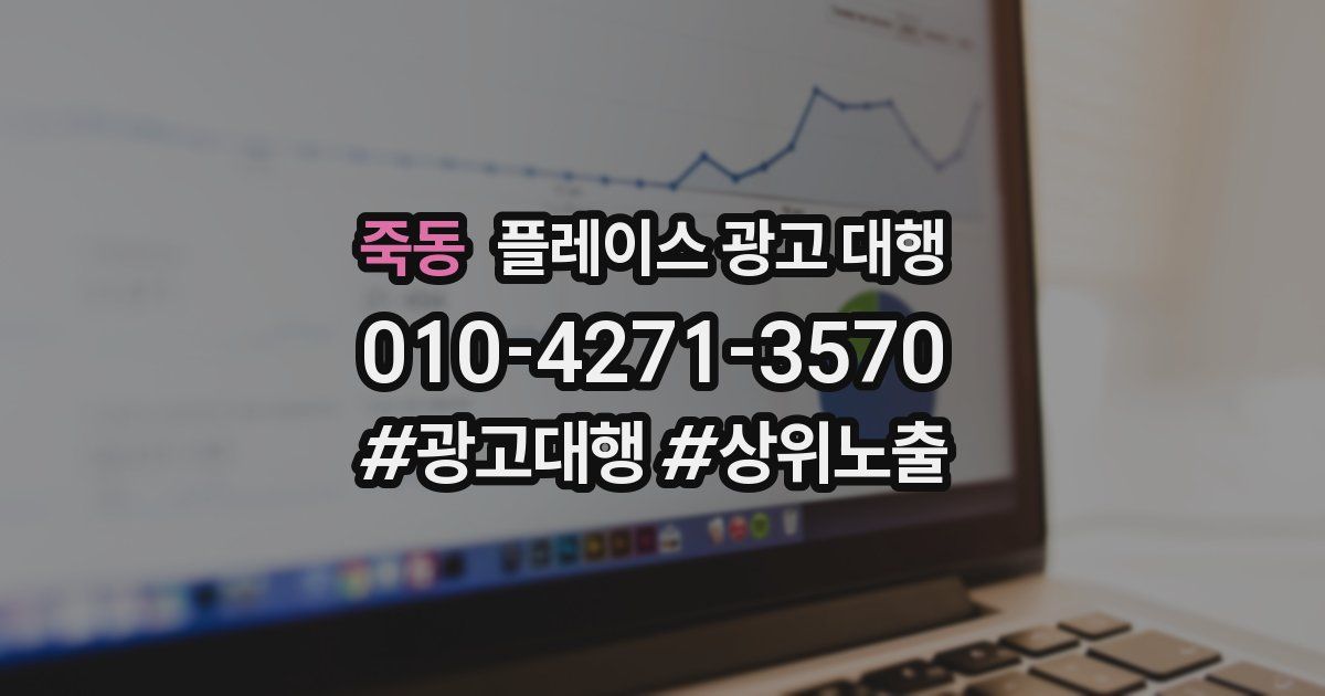 죽동 플레이스 광고 대행