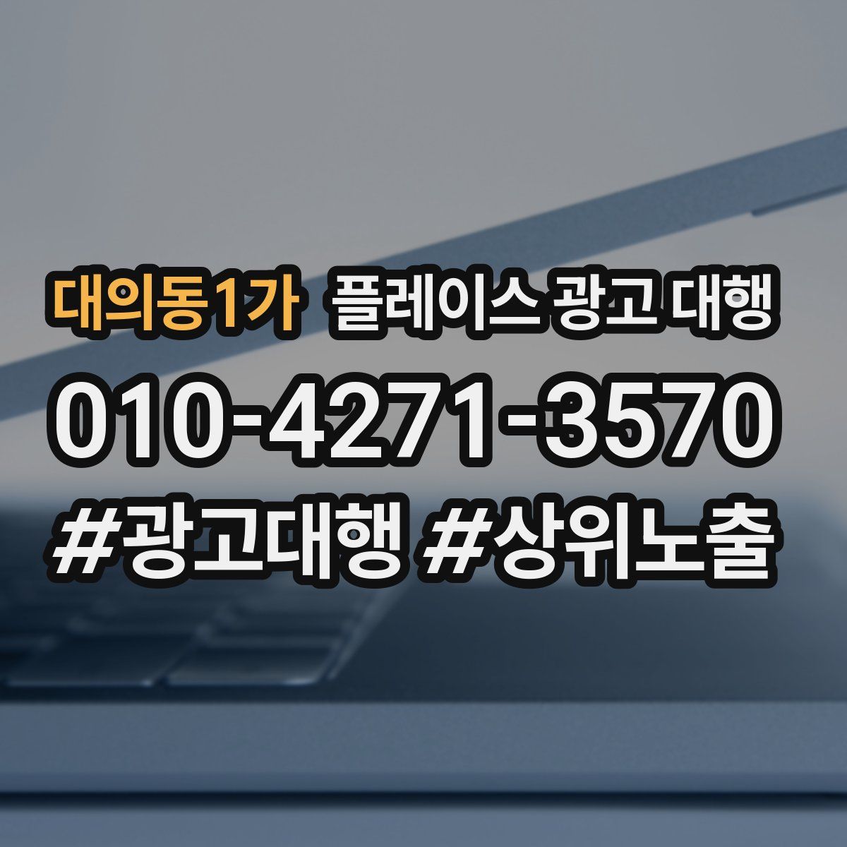 대의동1가 플레이스 광고 대행