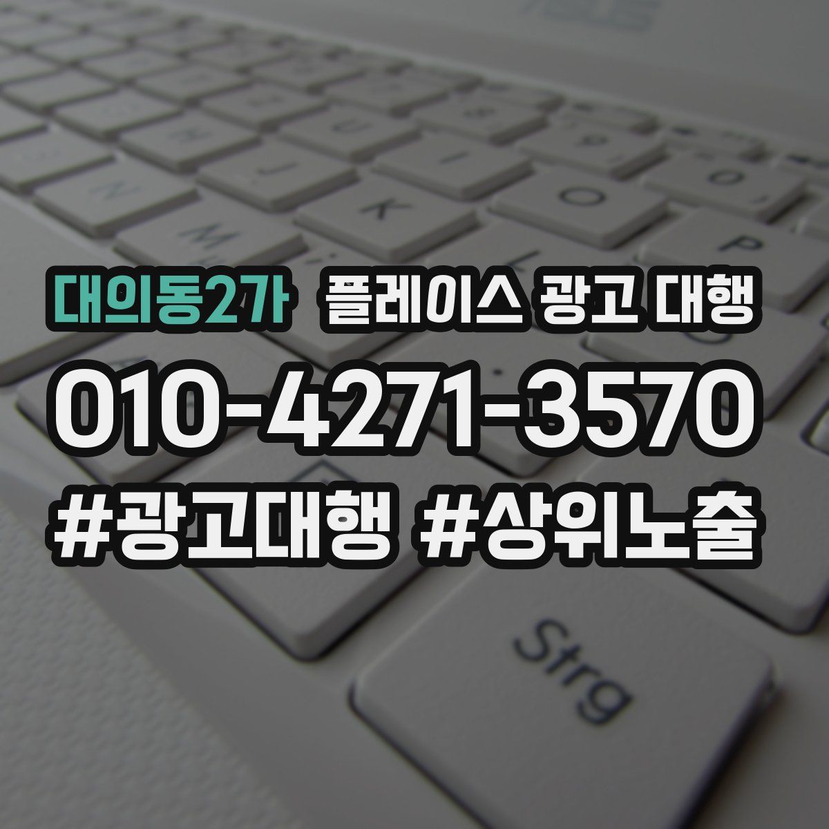 대의동2가 플레이스 광고 대행
