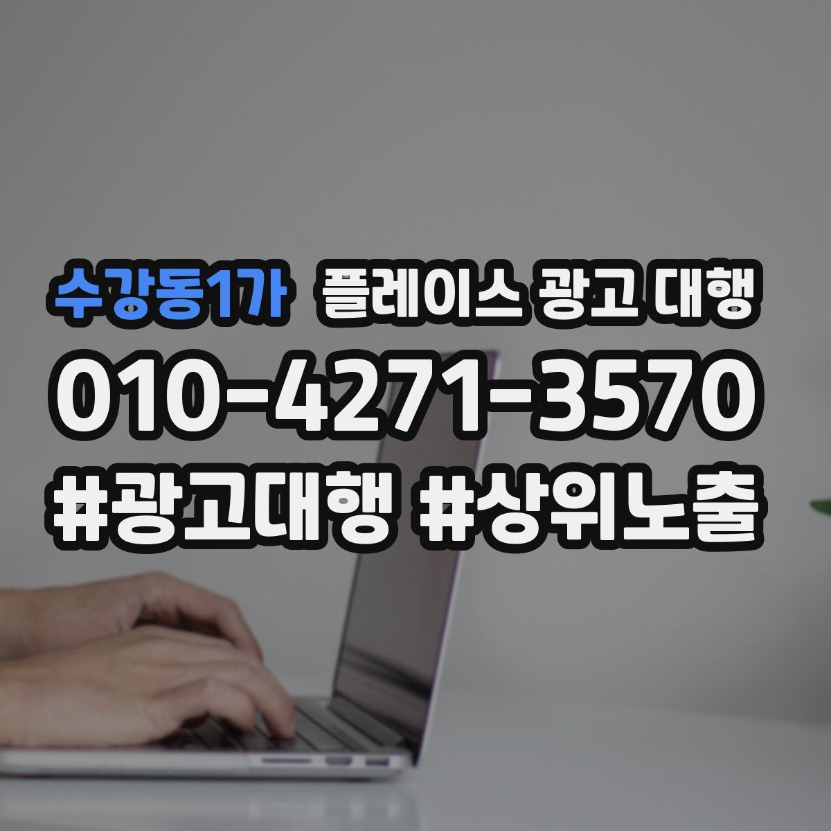 수강동1가 플레이스 광고 대행