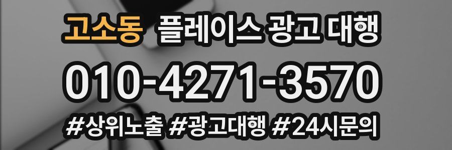 고소동 플레이스 광고 대행