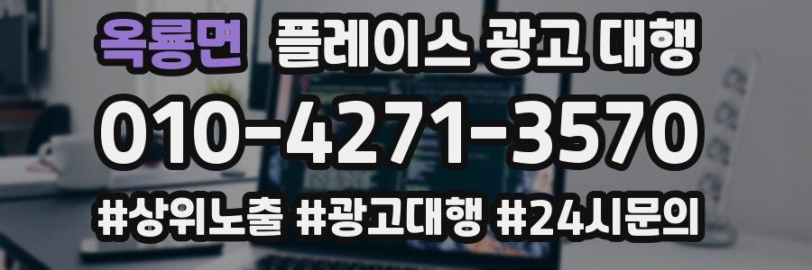 옥룡면 플레이스 광고 대행