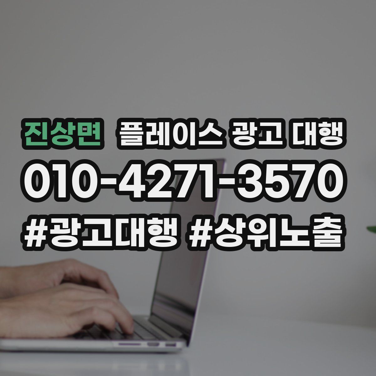 진상면 플레이스 광고 대행