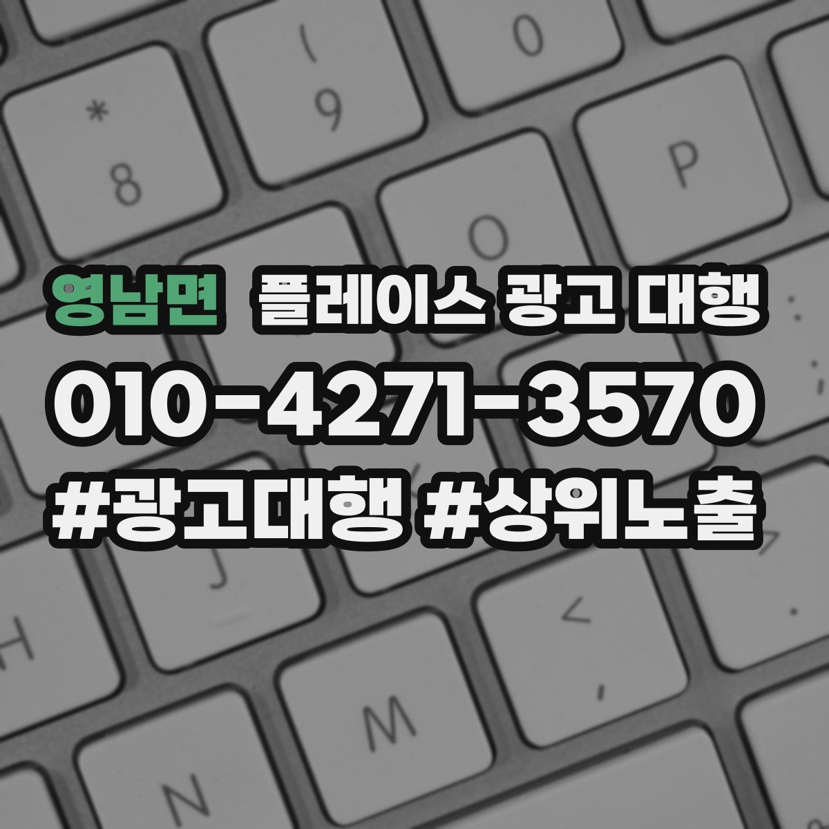 영남면 플레이스 광고 대행
