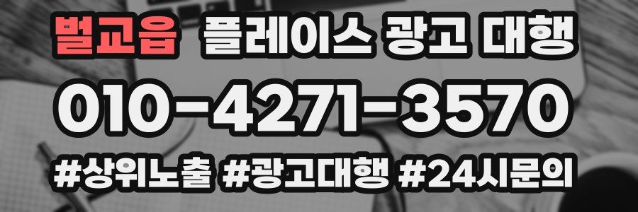 벌교읍 플레이스 광고 대행