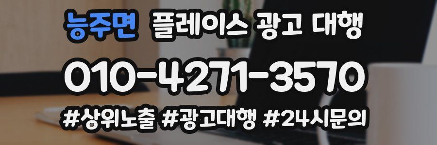 능주면 플레이스 광고 대행
