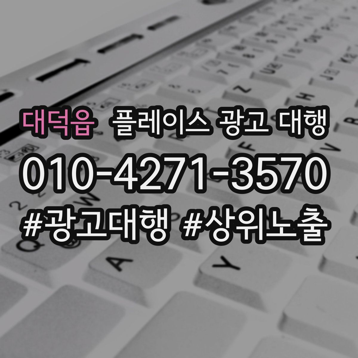 대덕읍 플레이스 광고 대행