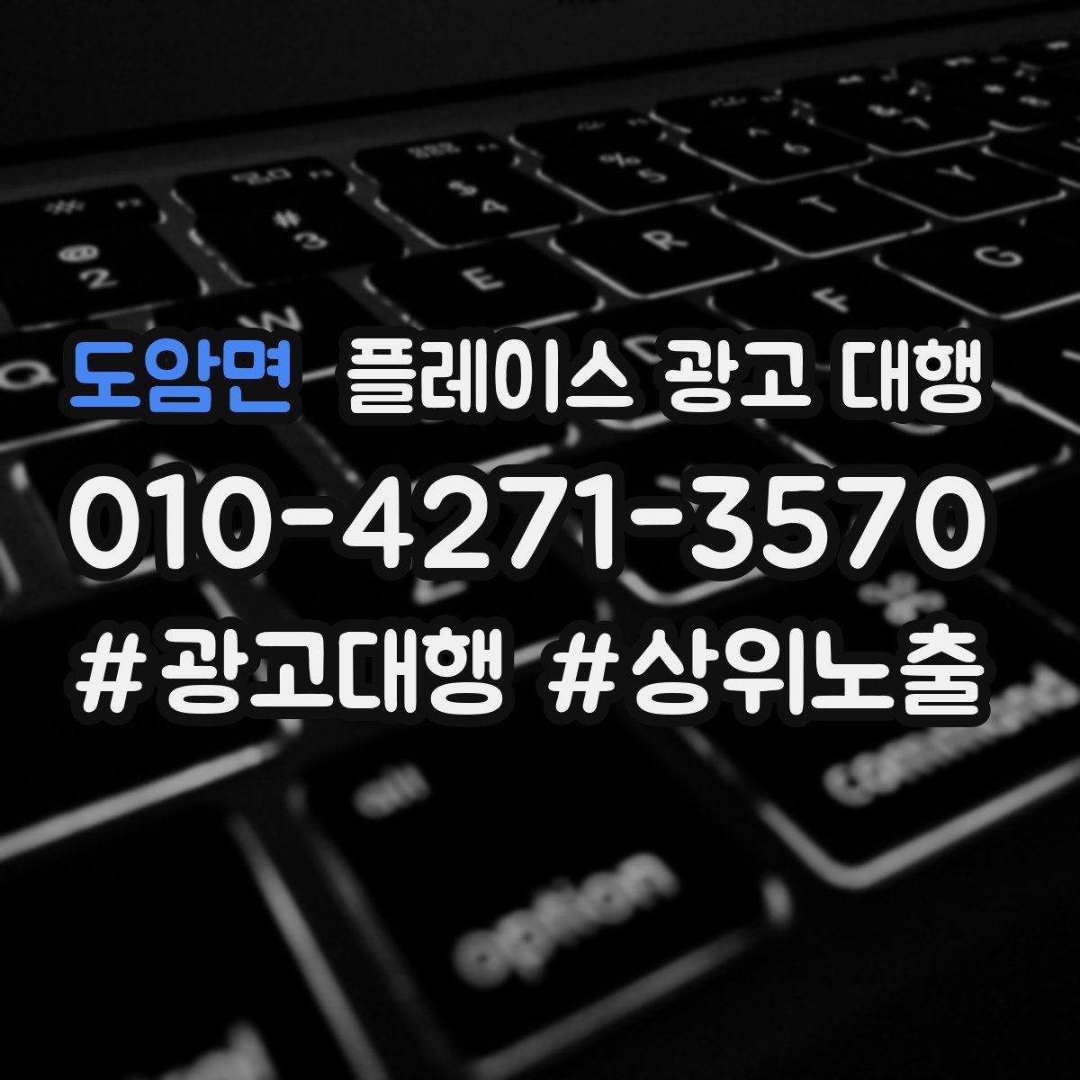 도암면 플레이스 광고 대행
