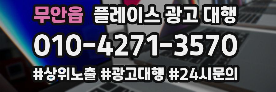 무안읍 플레이스 광고 대행