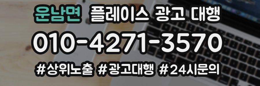 운남면 플레이스 광고 대행