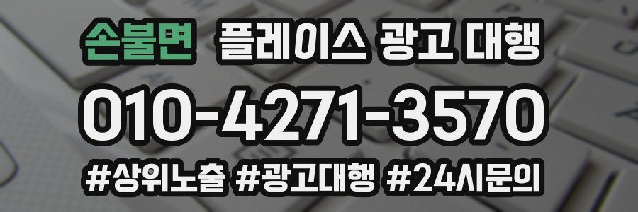 손불면 플레이스 광고 대행