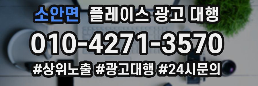 소안면 플레이스 광고 대행