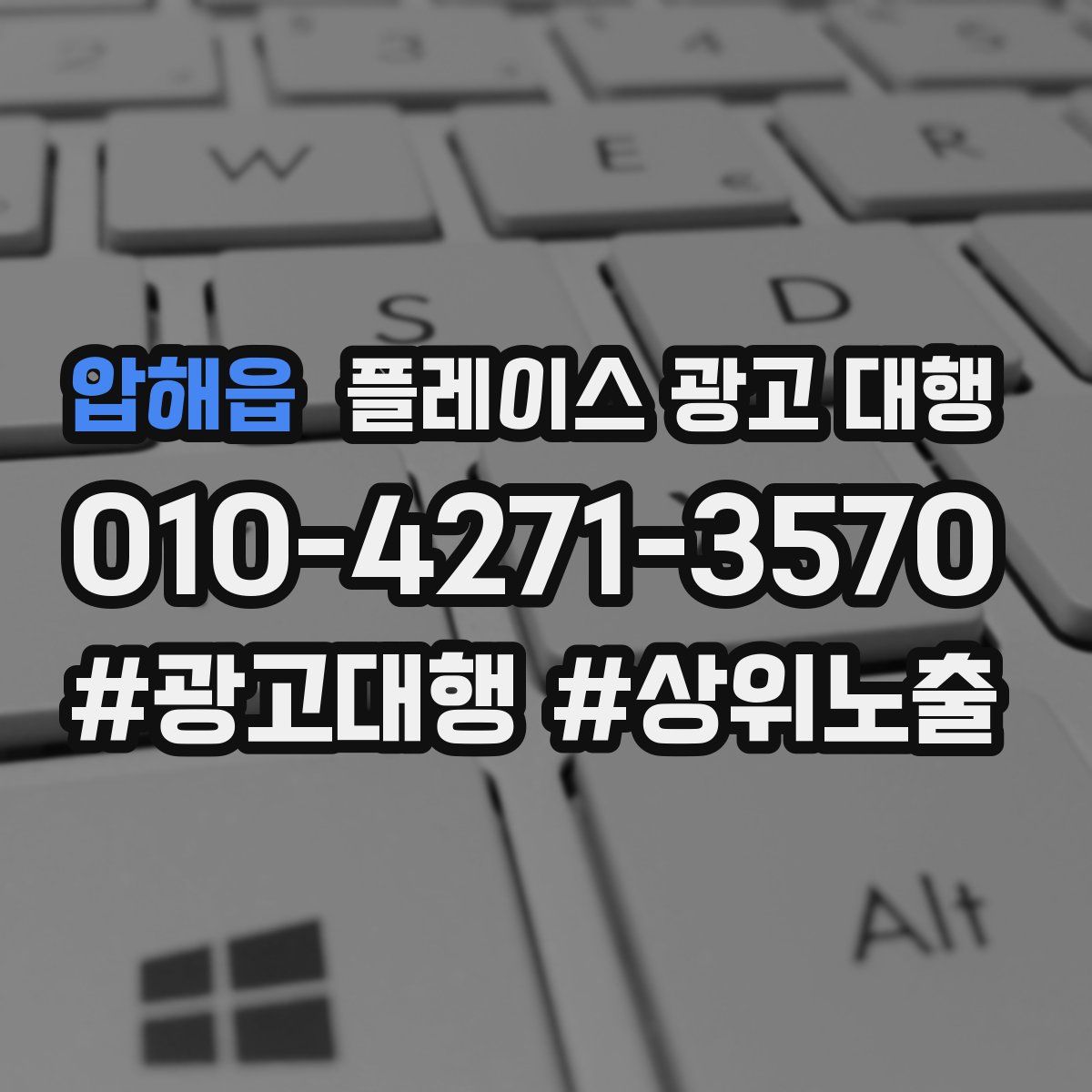 압해읍 플레이스 광고 대행