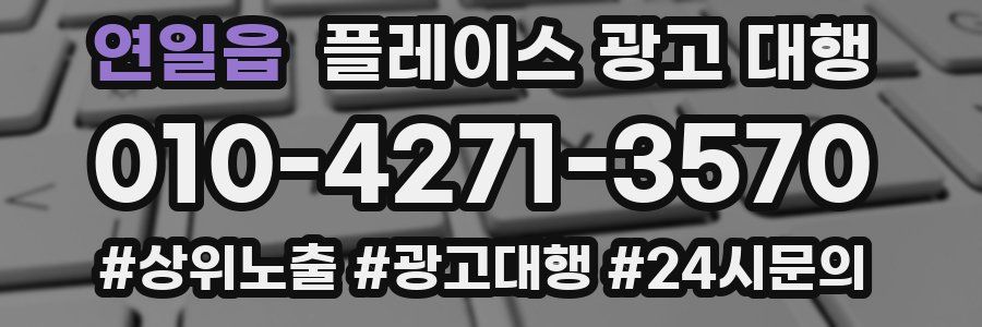 연일읍 플레이스 광고 대행