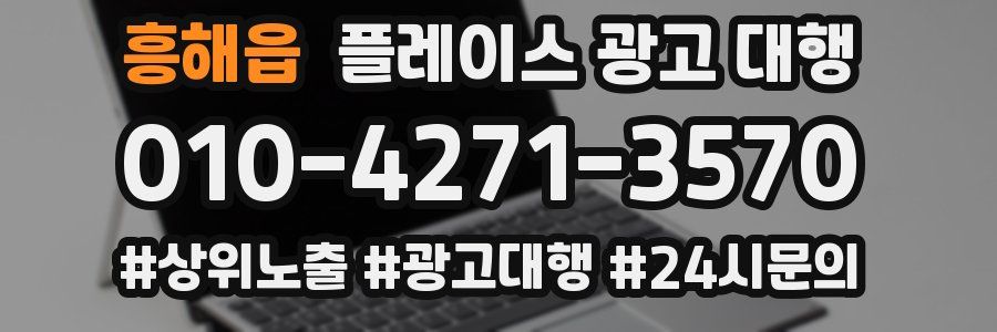흥해읍 플레이스 광고 대행