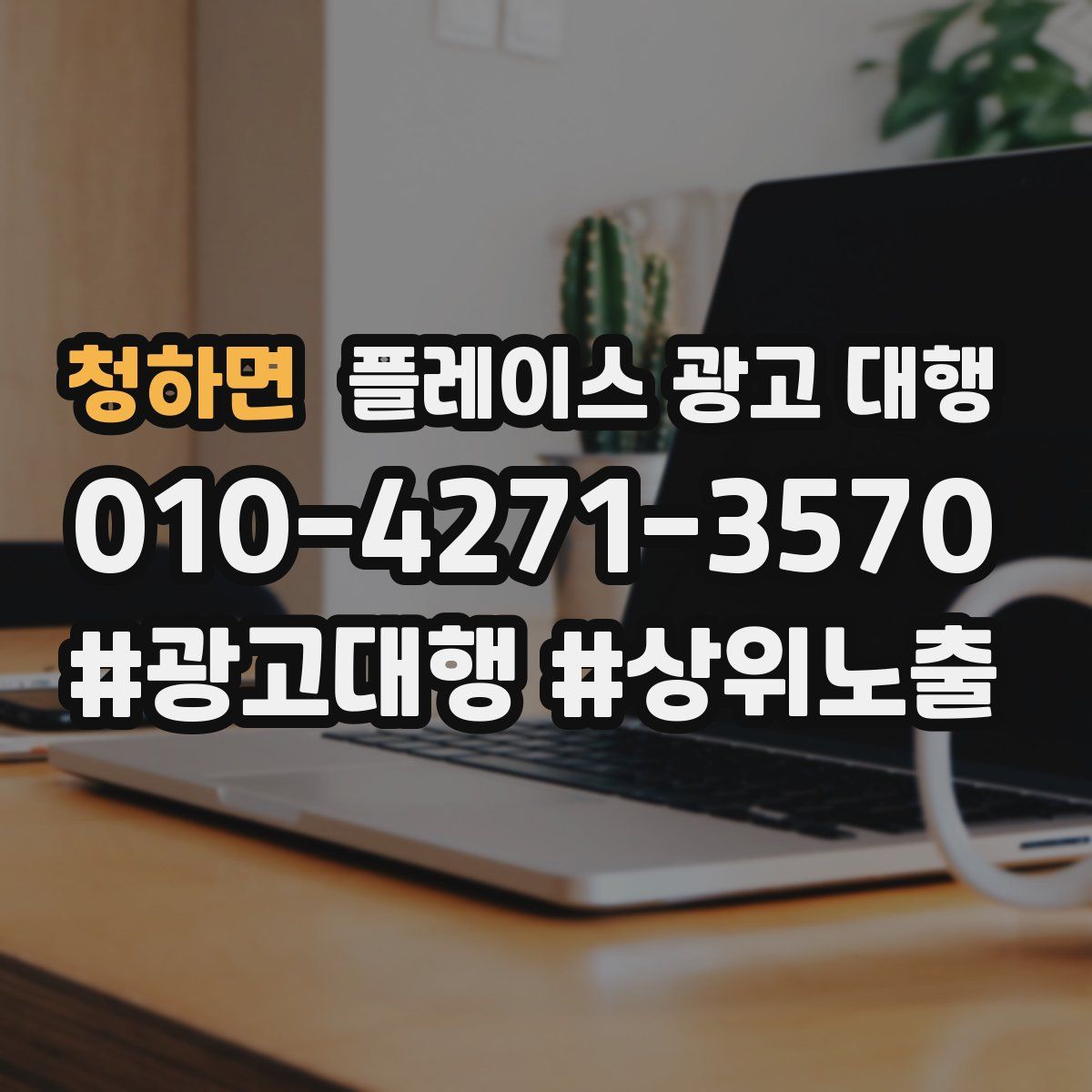 청하면 플레이스 광고 대행
