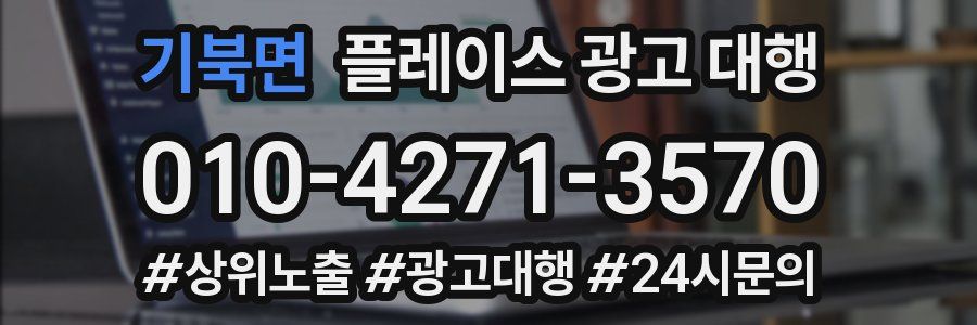 기북면 플레이스 광고 대행