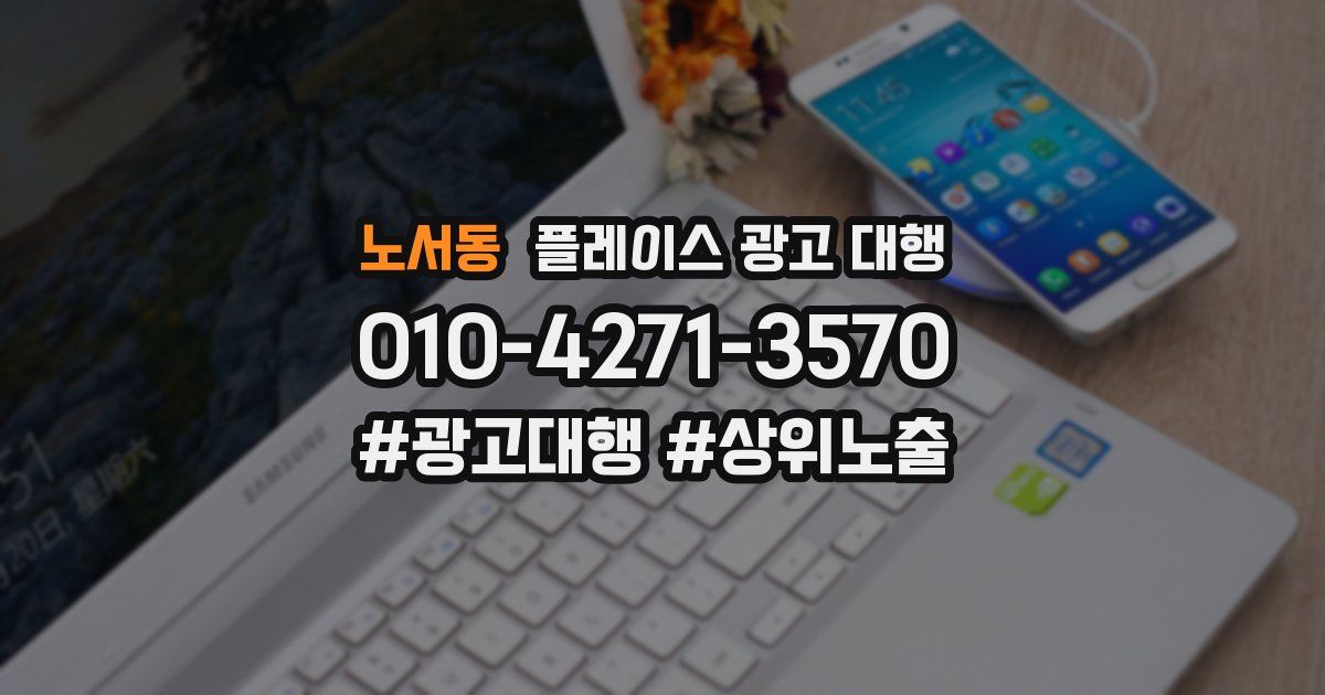 노서동 플레이스 광고 대행
