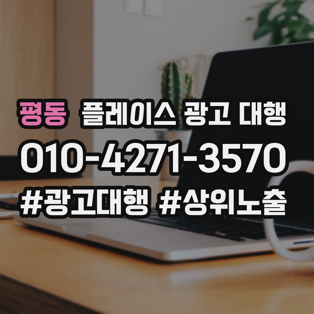 평동 플레이스 광고 대행