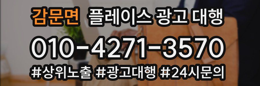 감문면 플레이스 광고 대행
