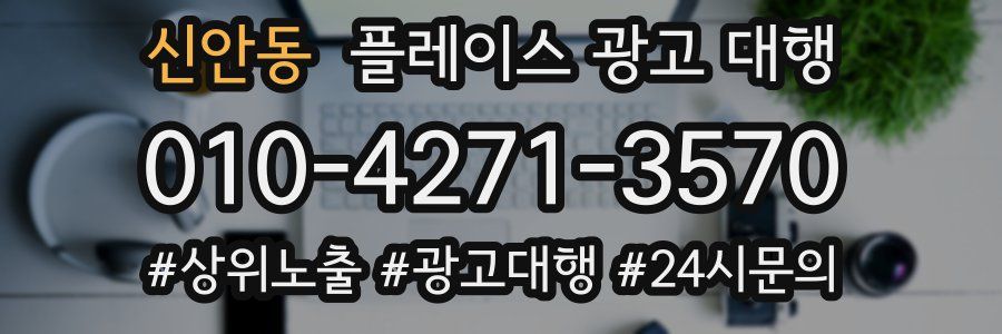 신안동 플레이스 광고 대행